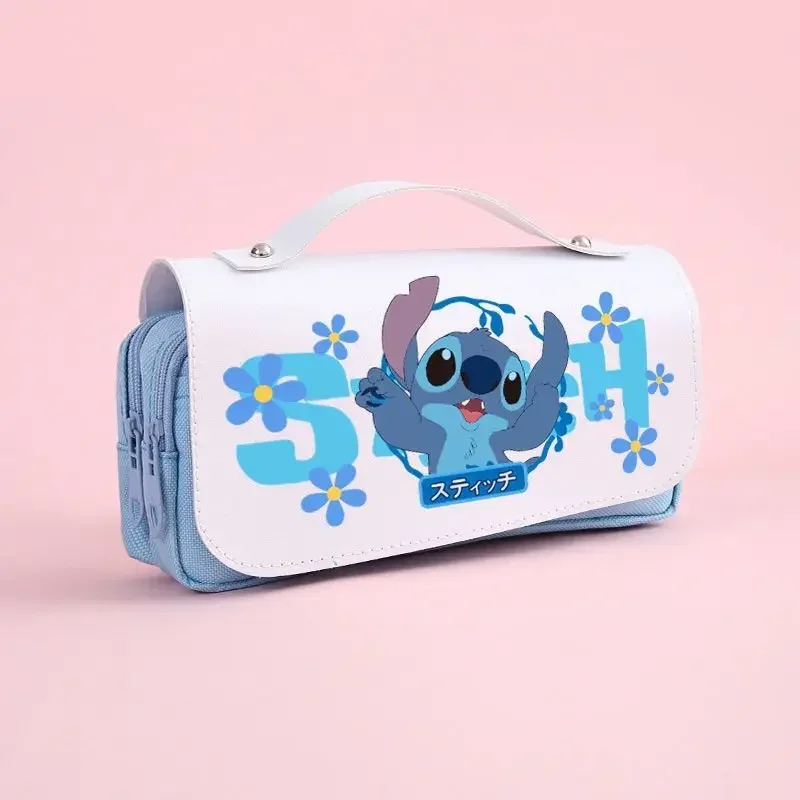 elska piórnik Disney Anime Stitch dla dzieci kreskówka śliczny przybory szkolne artykuły papiernicze uczniów prezent urodzinowy