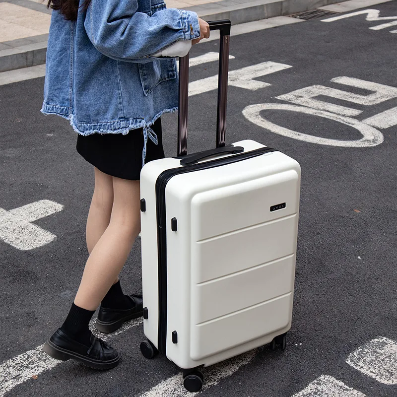 20/24 Inch Frosted Luggage Case Travel Suitcases Password Roller Universal Wheel Carry On Rolling Luggage for Women Men