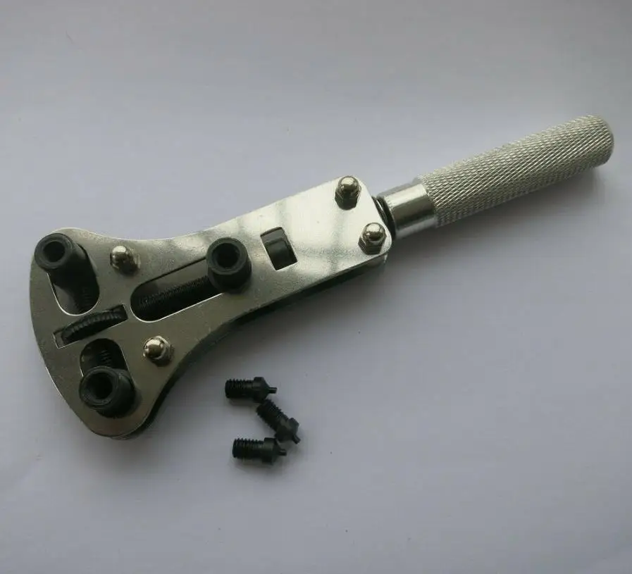 Professional 3-Prong Watch Case Back Opener Wrench for Screw Type Cover