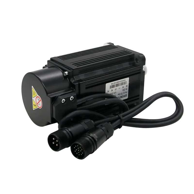 750W AC серво-двигатель в комплекте 2.39N.M. Двигатель 0 75 кВт 80ST-M02430 + серводвигатель