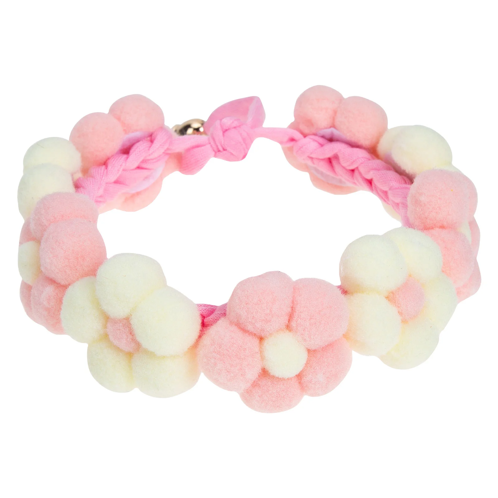 

Collar Chic Puppy Neck Decor Decorative Pet Collar Hand-knitted Kitten Neck Chain Photography Prop for Festival Outdoor Party