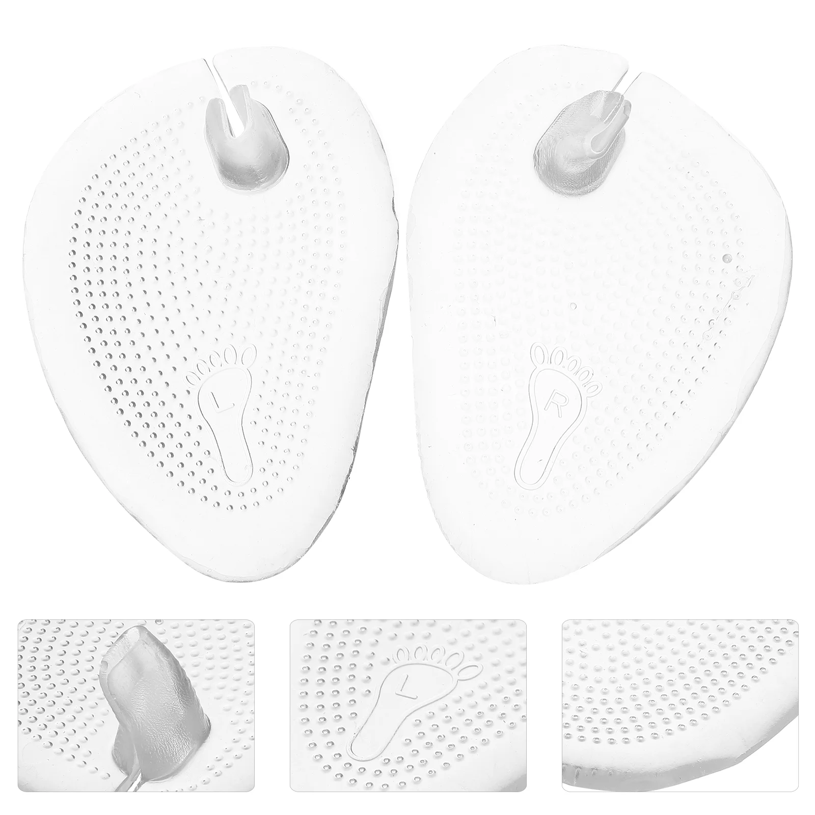 1 пара силиконовых противоскользящих гелевых шлепанцев для женщин и - свободный