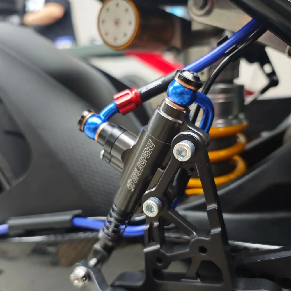 Золотая оплетка из нержавеющей стали AN3 ПТФЭ плетеная масляная трубка