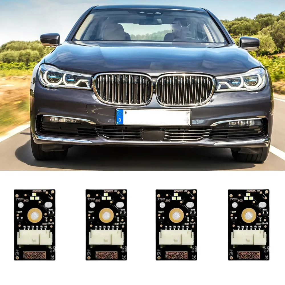 Белый источник света DRL платы 63117440360 для 2015-2019 BMW 7 серии G11 G12 730i 740e 750i 750ix адаптивный