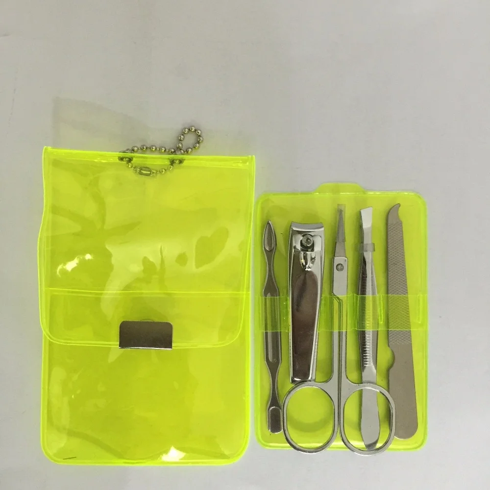 

5 шт./набор, набор инструментов для ногтей из нержавеющей стали