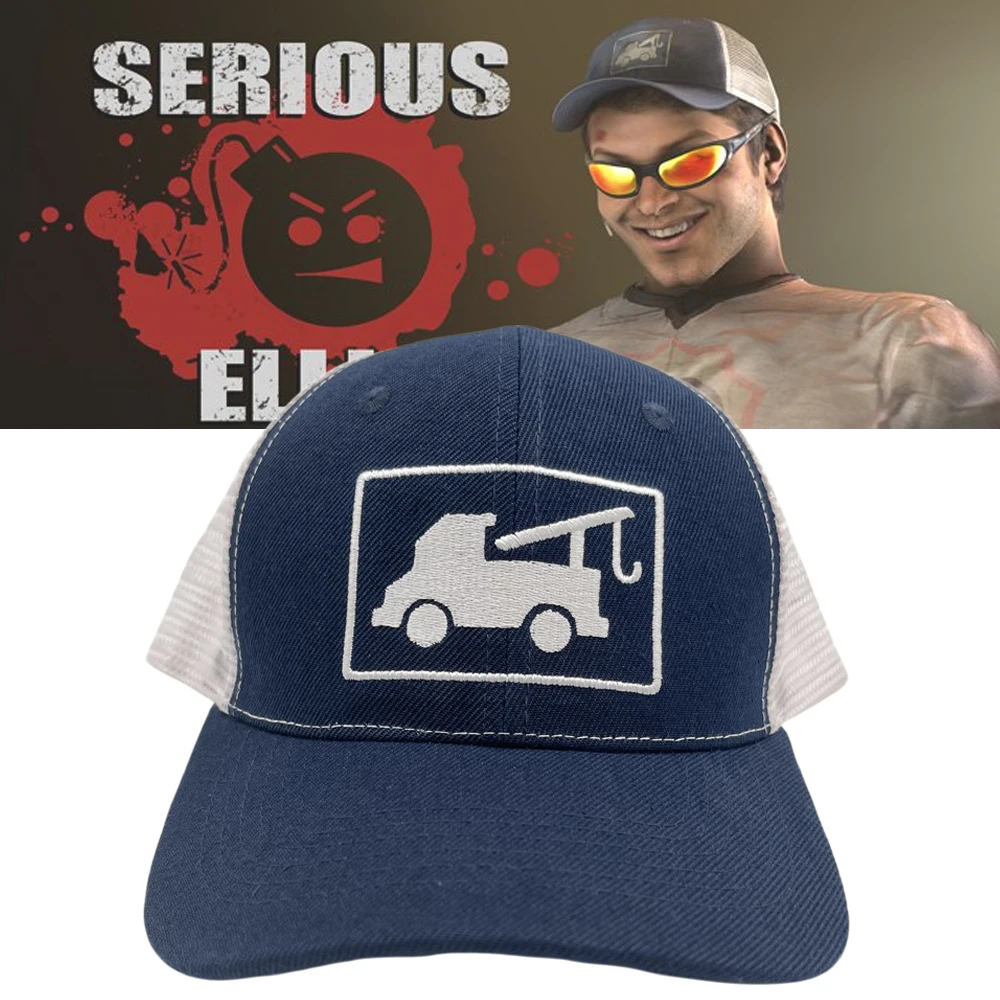 Gioco Sinistra 4 Dead 2 Ellis Hat Cosplay Unisex Sport All'Aria Aperta Berretto Da Baseball Hip Hop Ricamo Cotone Parasole Cappelli Accessori Prop