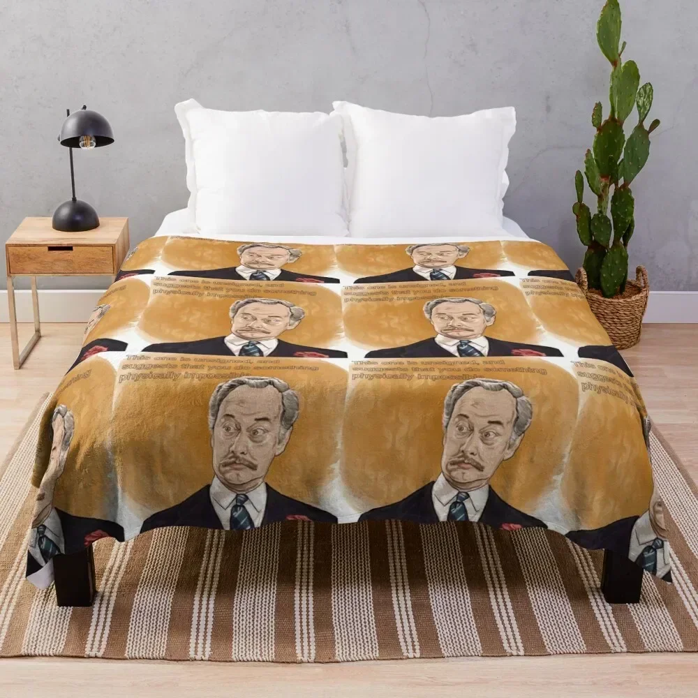 Капитан Павлин - АЙБС? Ты бы служила сэр? Одеяло для декоративного дивана Hairys Travel