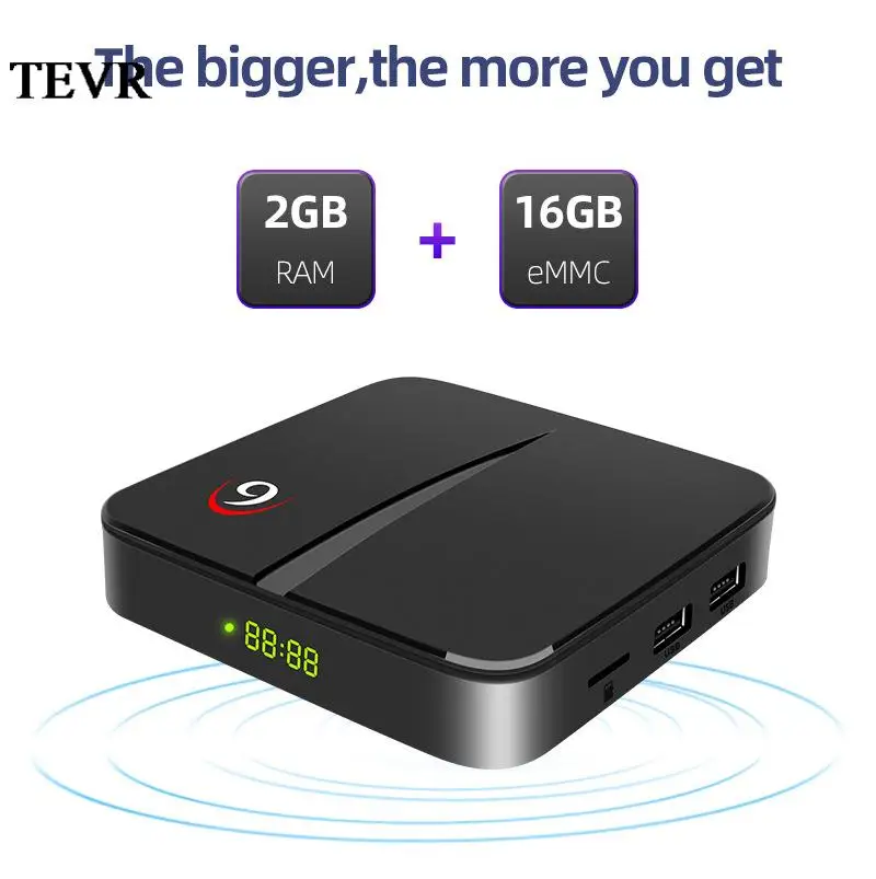 

Global Version IP TV U9 Google Netflix TV Box S 4K Ultra HD Android TV 9.0 HDR 2GB 8GB WiFi Smart Android S Media Player