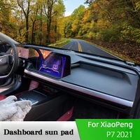 car dashboard cover sun shade instrument desk mats for xpeng p7 2021 wear resistant and durable interior accessories