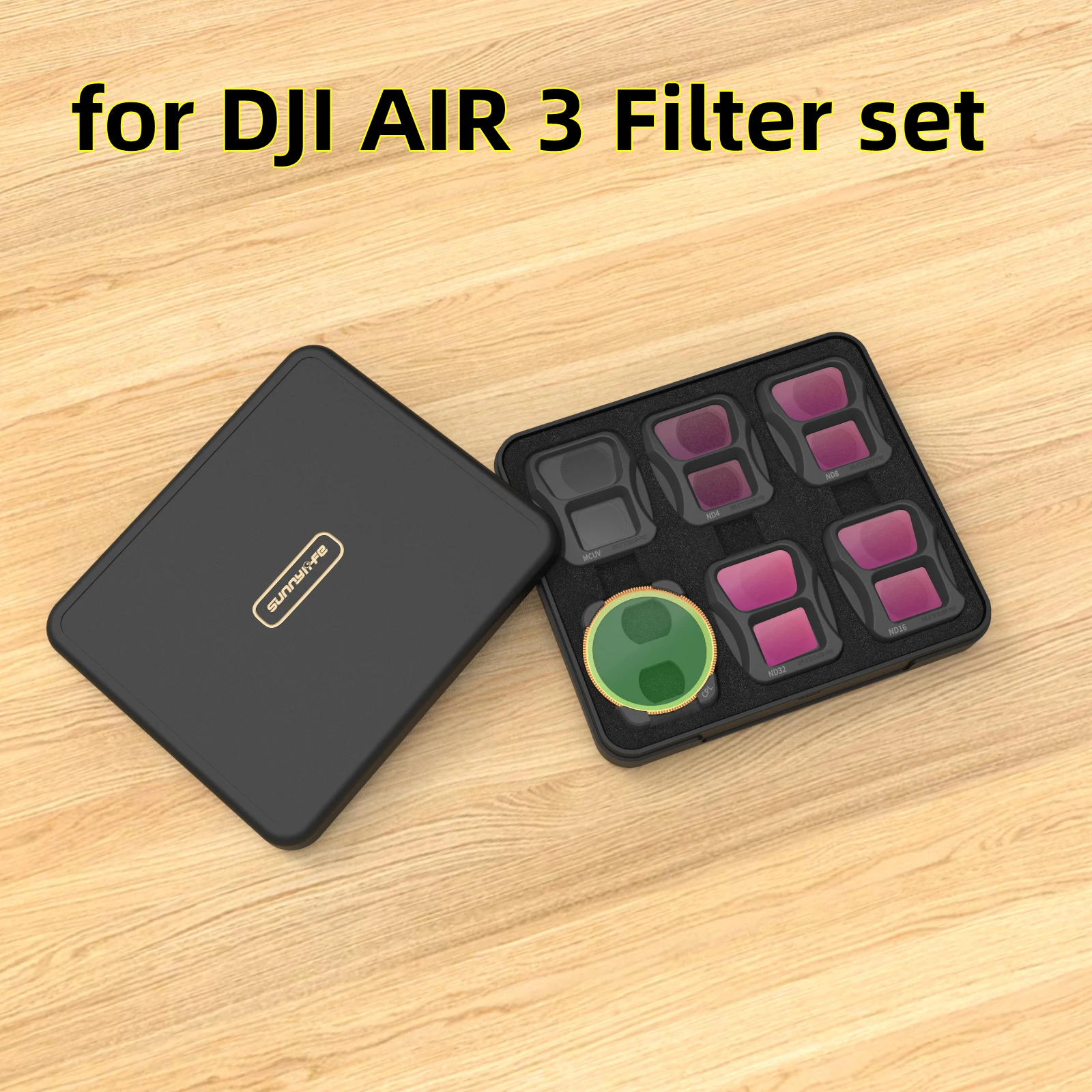 

For DJI AIR 3 Drone Filters Set Accessories ND4 Dimming MCUV Adjustable ND16/PL CPL Polarizer Optical Glass Lens Filter