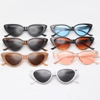 rice nail cat eye sunglasses small triangle sunglasses female shades ladies trending streetwear eyewear uv400 eyewear