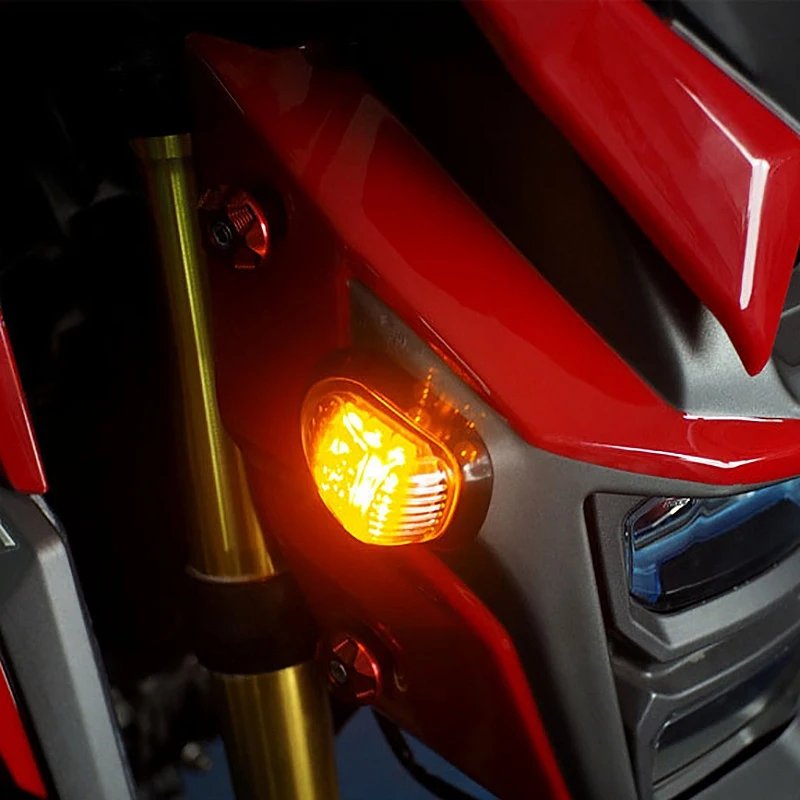 Желтый свет задняя подсветка для мотоцикла 12 В 9 светодиодов