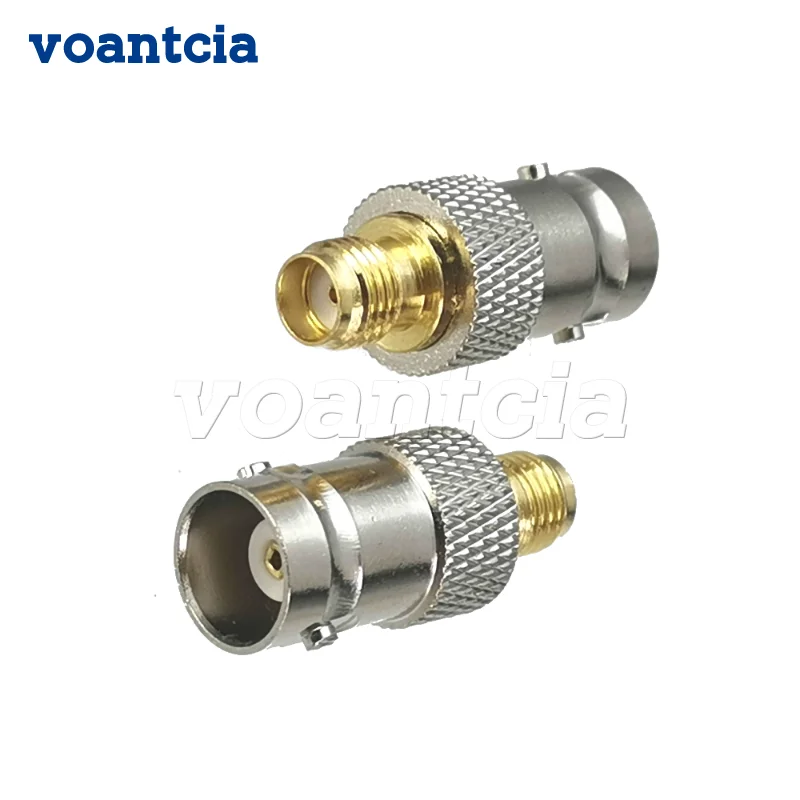 

10pcs Connector Adapter SMA Female Jack to BNC Female Jack RF Coaxial Converter Straight New