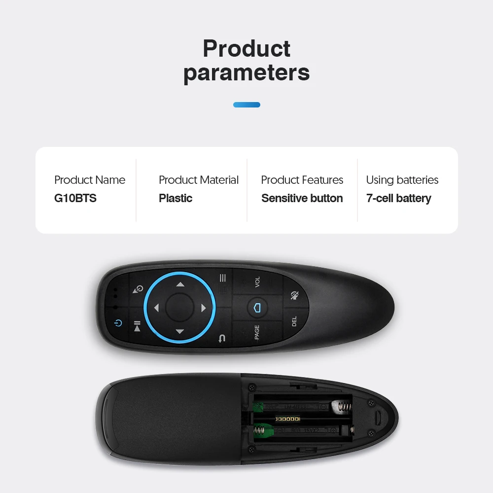 5pcs G10S Pro BT G10 BTS Air Mouse Voice Remote Control 2.4G Wireless Gyroscope IR Learning for Android TV Box H96 MAX X96 MAX