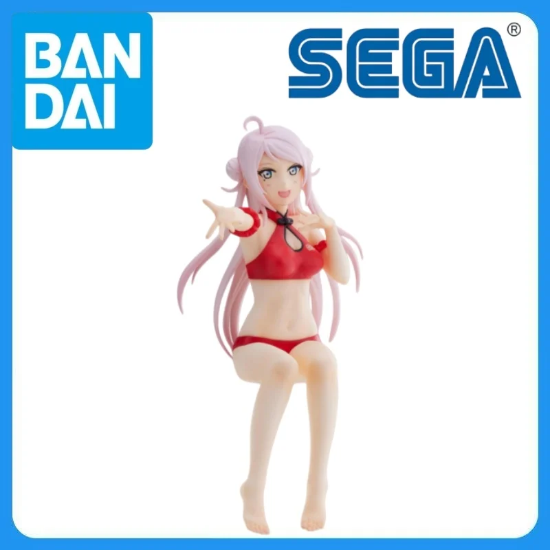 Фото В наличии подлинная SEGA Love Live! Nijigasaki Gakuen School Idol Doukou Kai Zhong Lanzhu Премиум Chokonose Фигурка Модель игрушки №1