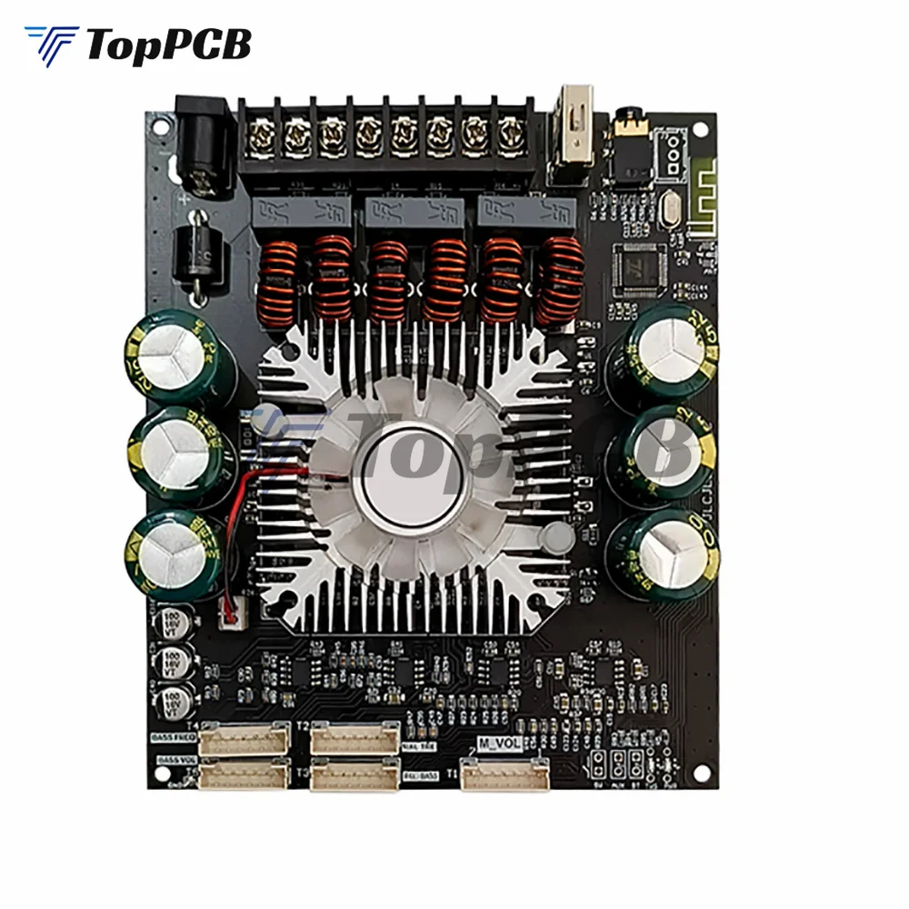 Цифровой усилитель мощности 2 1 каналов TDA7498E Bluetooth 5 220 Вт +