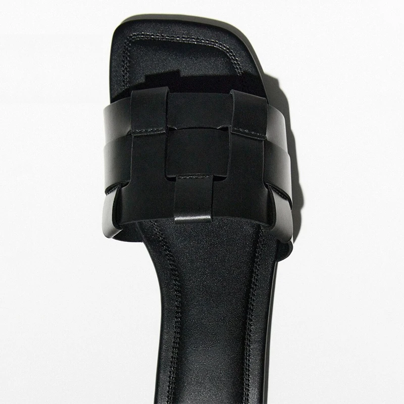 Сандалии женские плетеные простая уличная одежда модные мягкие удобные пляжные