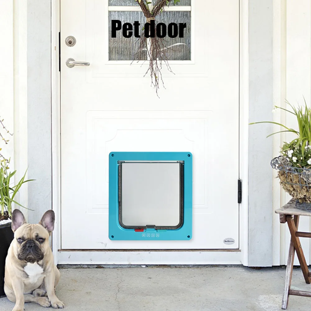 

Cat Window Door Hole Pets Can Control The Direction of Entry Exit Pet Door Kennel Cat Supplies Easy To Install