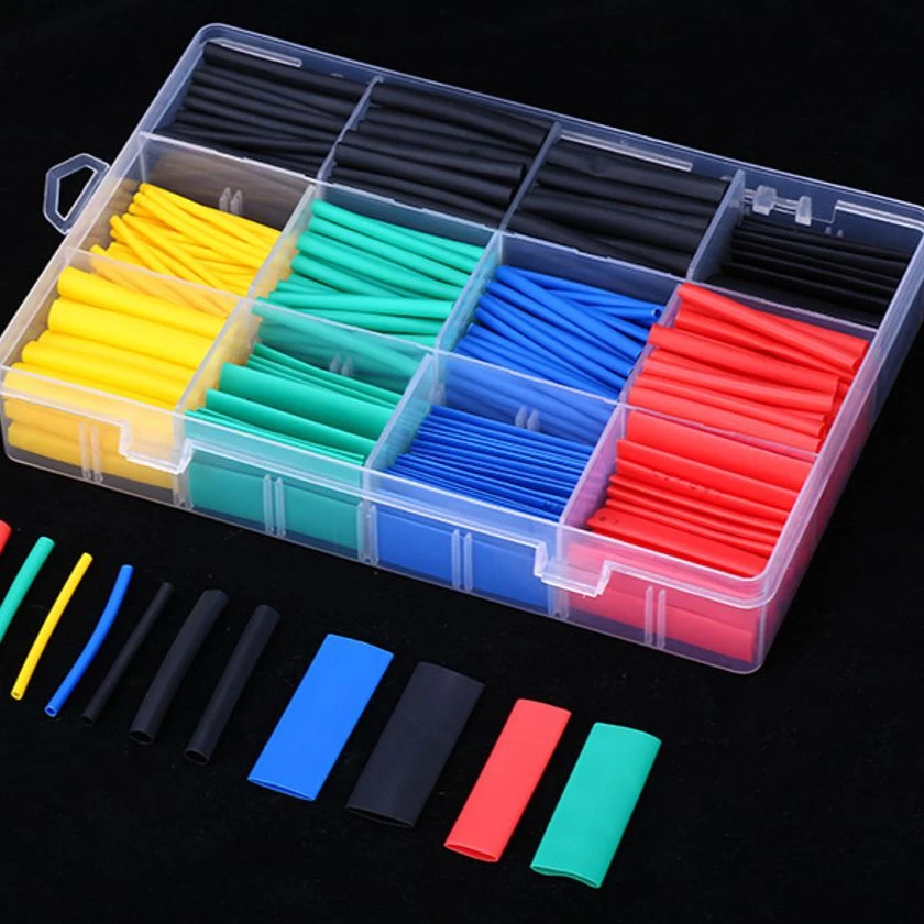 

560PCS Heat-shrink Tubing Thermoresistant Tube Heat Shrink Wrapping Kit Electrical Connection Wire Cable Insulation Sleeving