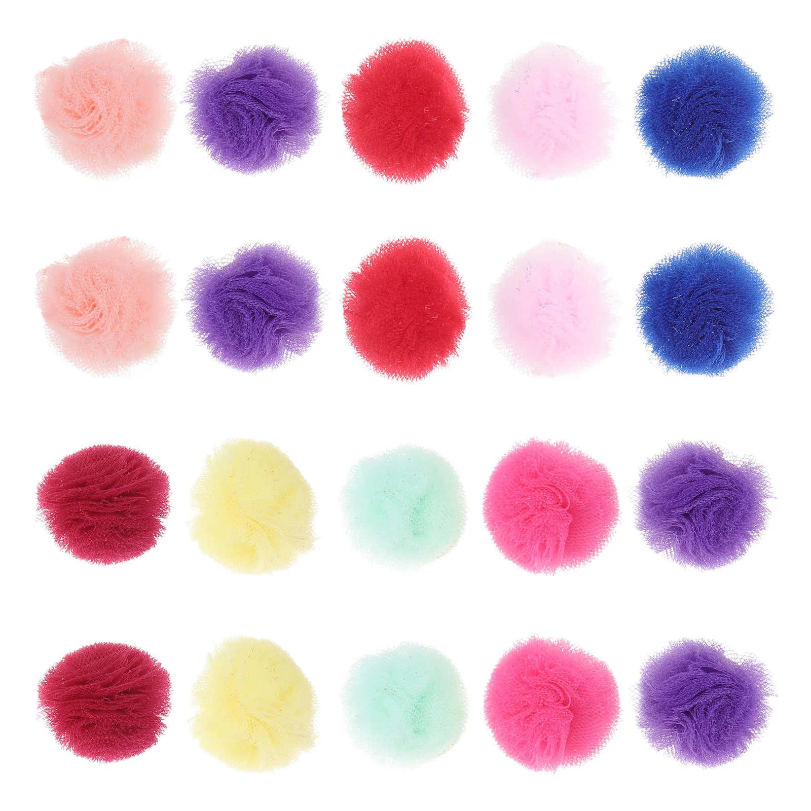 

20 Pcs Elastic Hair Bands Pet Ring Ties Toddlers Dog Bows Doggie Toys Small Dogs Bowknot Puppy Headdress