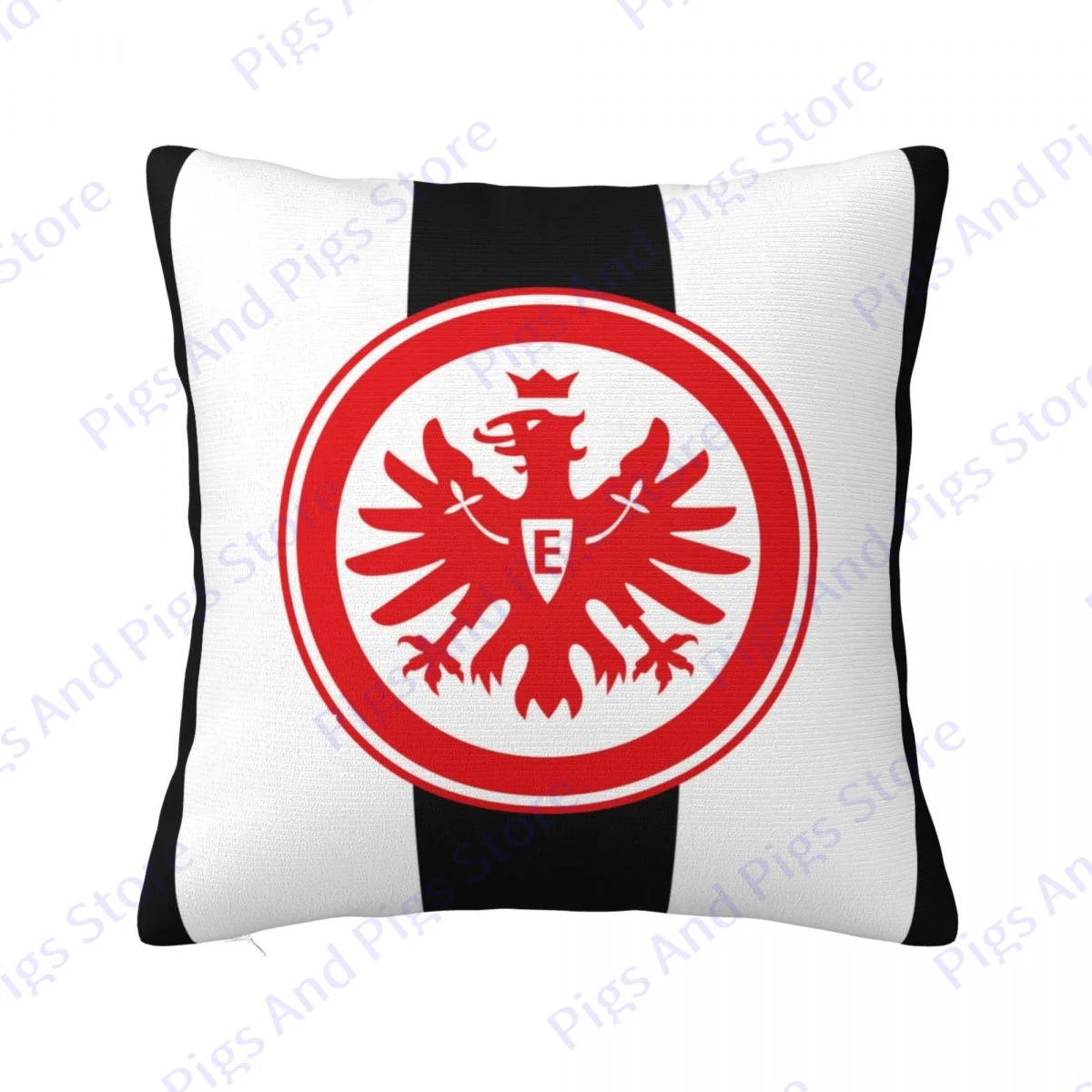 

Pillow Covers 45*45cm-Eintracht Frankfurt Fuball AG Pillowcase Car Decorative Cushion Cover Sofa Living Room Throw Pillow Cover