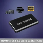 Устройство захвата видеокарты USB с HDMI на Type-CUSB 3,0, 1080P, 60 кадровс