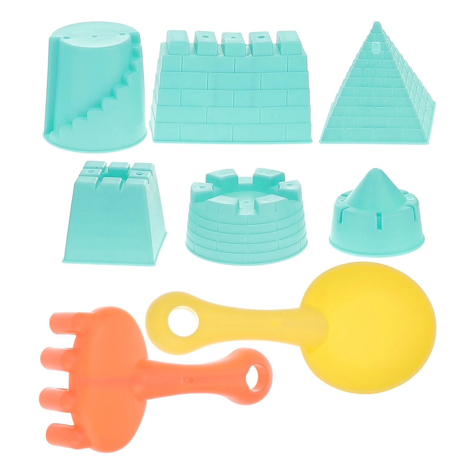 

Sand Beach Toys Set Castle Play Kids Mold Sandbox Tool Dinosaur Scoop Kit Molds Playing Outdoor Building Recognition Tools