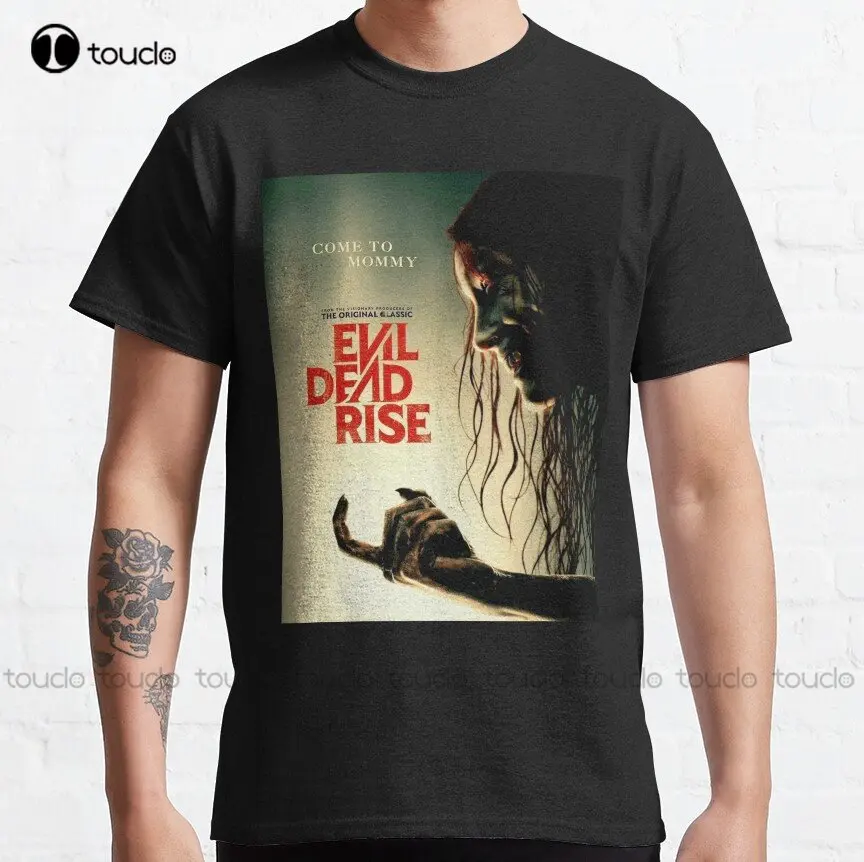 

Новая классическая футболка премиум-класса Xl с принтом злых мертвецов, модель 2023 года, футболка с принтом собаки и мамы, футболка с принтом, индивидуальный подарок, искусственная уличная одежда