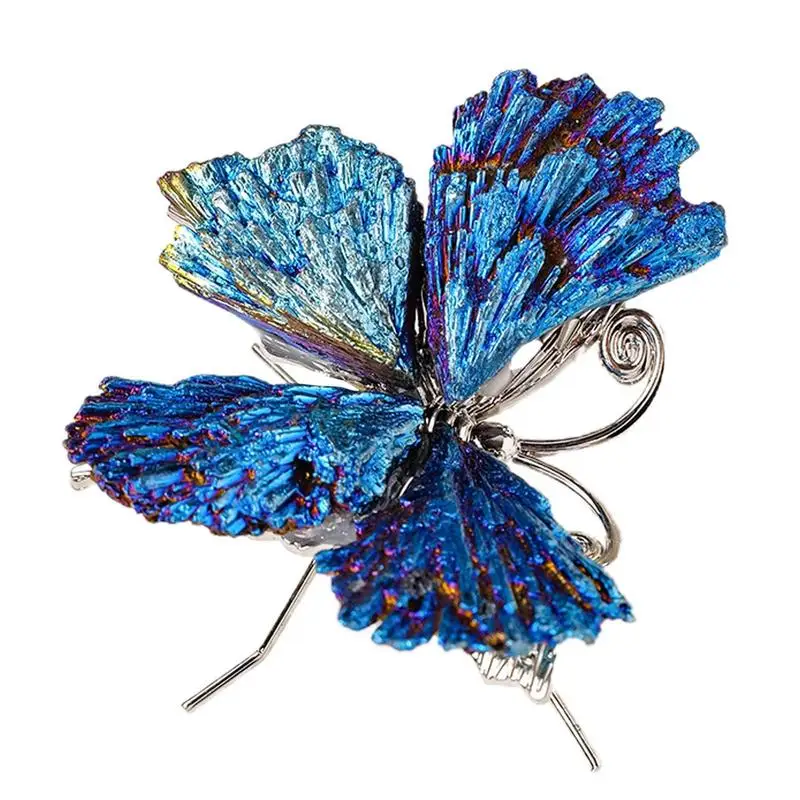 

Black Obsidian Dainty Decoration Natural Butterfly Obsidian Ornament Smooth Polished Crystals Gemstone Pendant For Birthdays Men