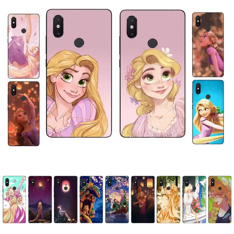 

Disney Rapunzel Phone Case for Xiaomi mi 5 6 8 9 10 lite pro SE Mix 2s 3 F1 Max2 3