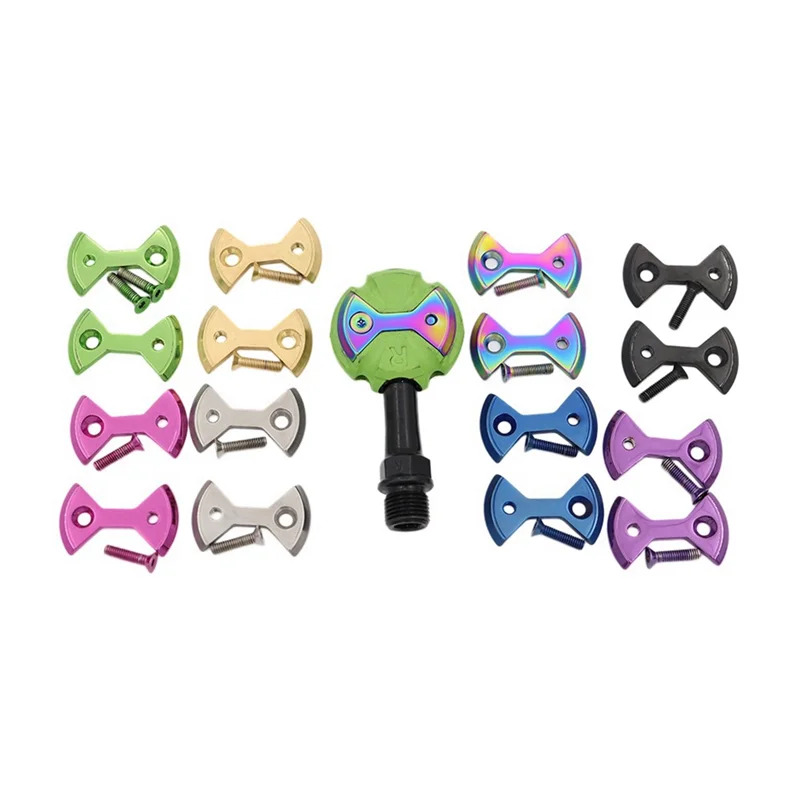 1 комплект титановая блокирующая педаль для велосипеда пластина велосипедной