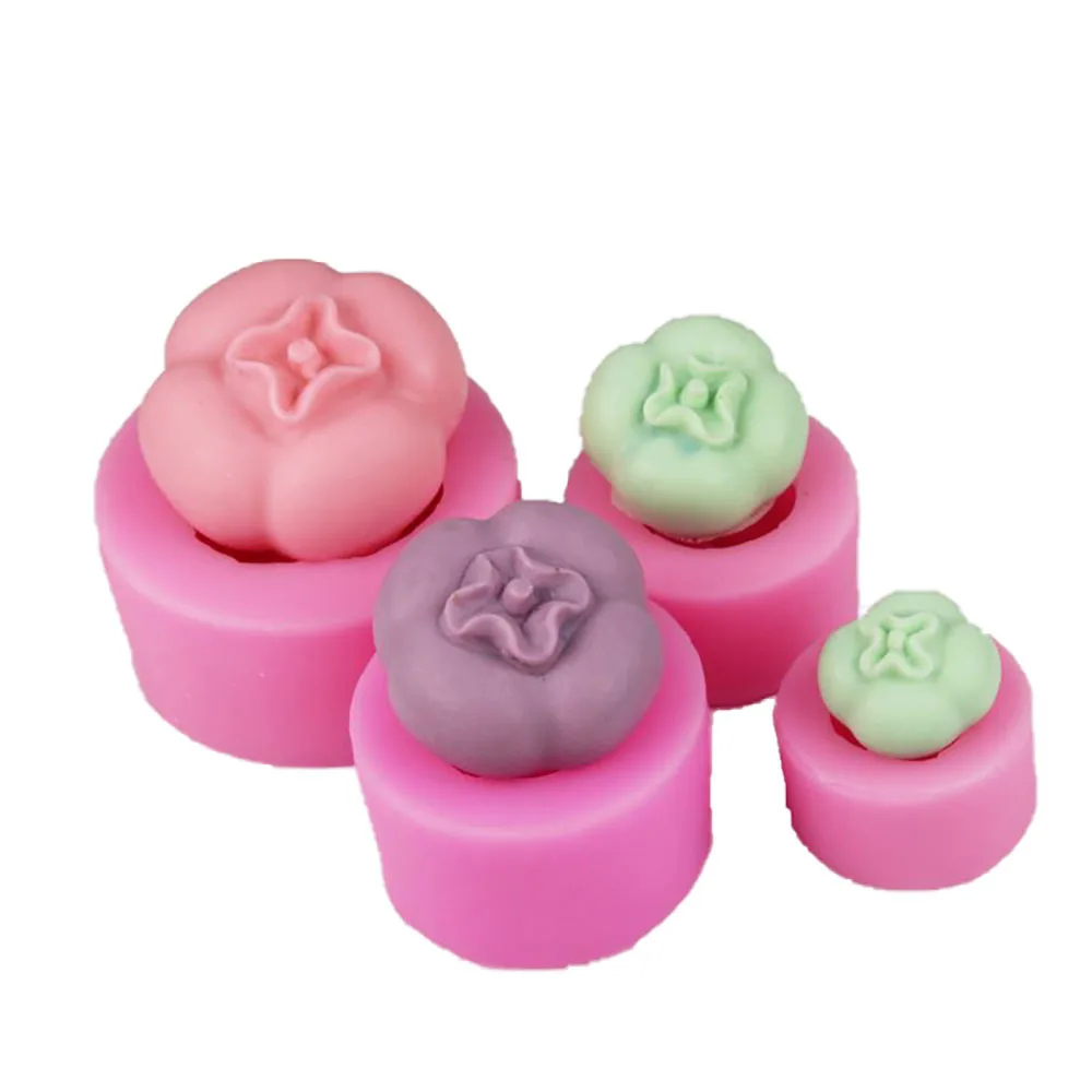

BF019 Persimmon Fruit Silicone Soap Mold, Silicone Cake Mold, Cake Decoration Tool Silicone Cupcake Chocolate Mold