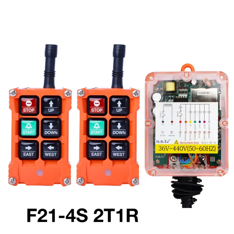 F21-4S 4-кнопочный односкоростной подъемник 12-24 В постоянного тока, беспроводной промышленный пульт дистанционного управления Ip67, водонепрони... (art.: 3920bb4d669eb) - 3920bb4d669eb