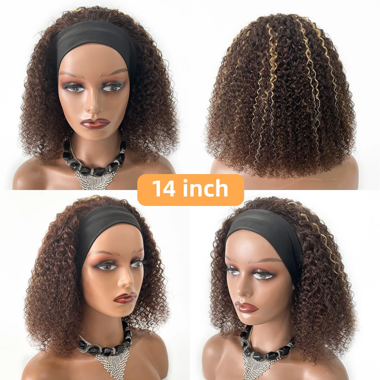 Искусственные кудрявые волосы с эффектом омбре натуральные бразильские для