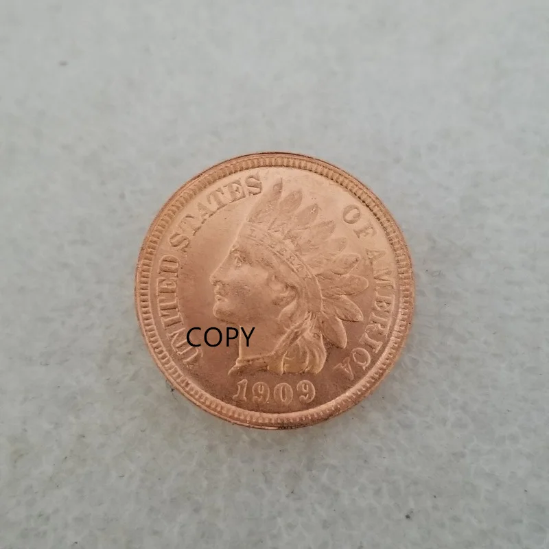 Американская и индийская голова, юбилейная монета, Коллекционная монета, подарок, монета на удачу, копия монет