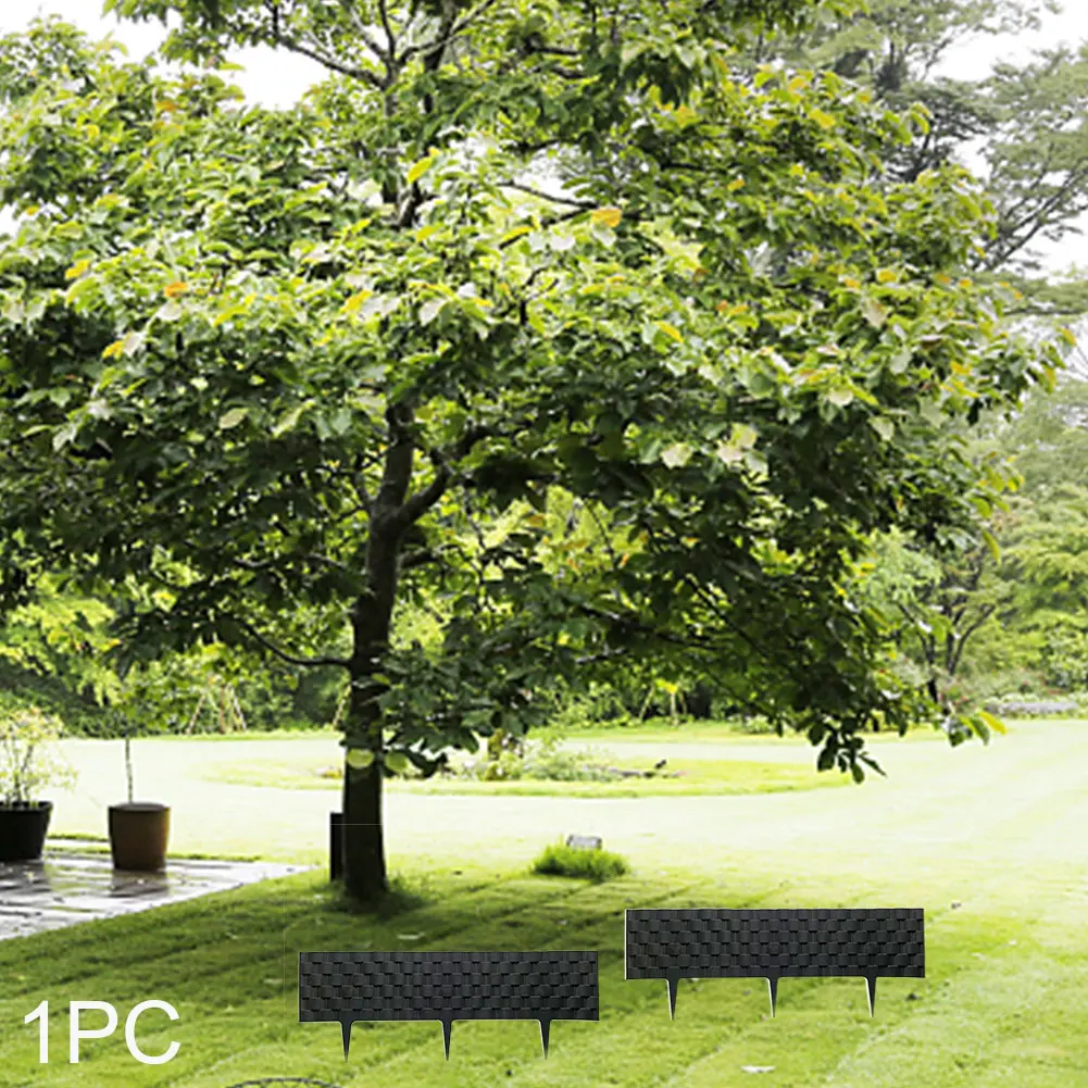 Декоративная уплотненная конструкция двора Ландшафтная дорожка газон забор