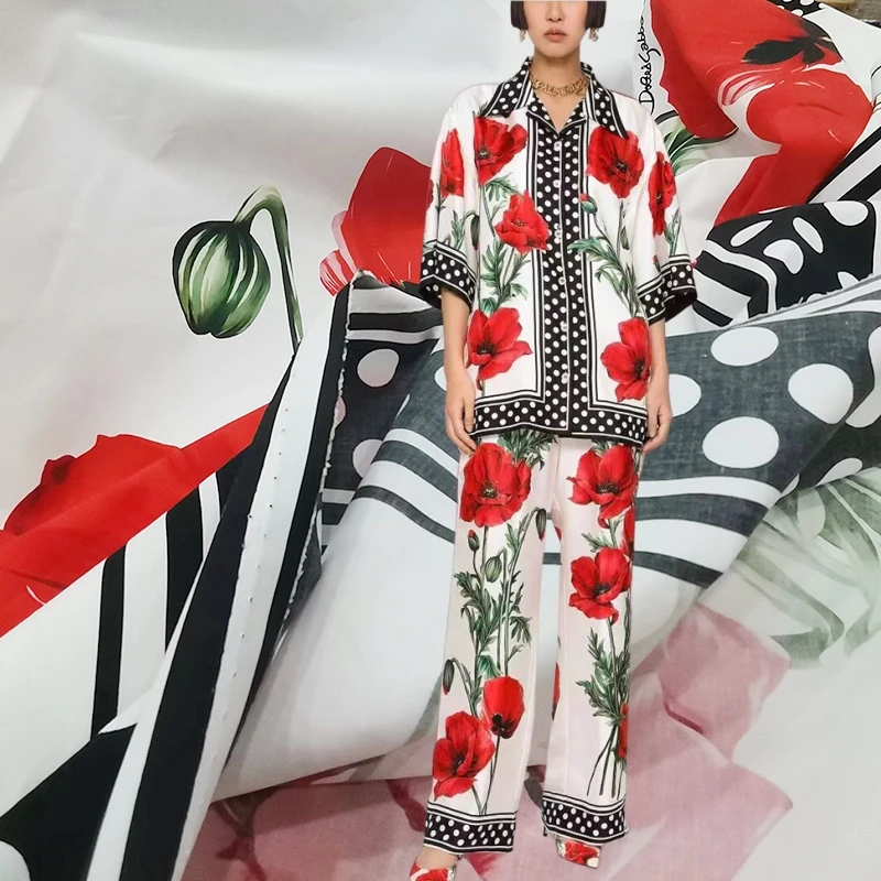 

Роскошный бренд, модная дизайнерская ткань, натуральный поплин, хлопок, мягкая полиэфирная атласная ткань с цветочным принтом для платья на метр