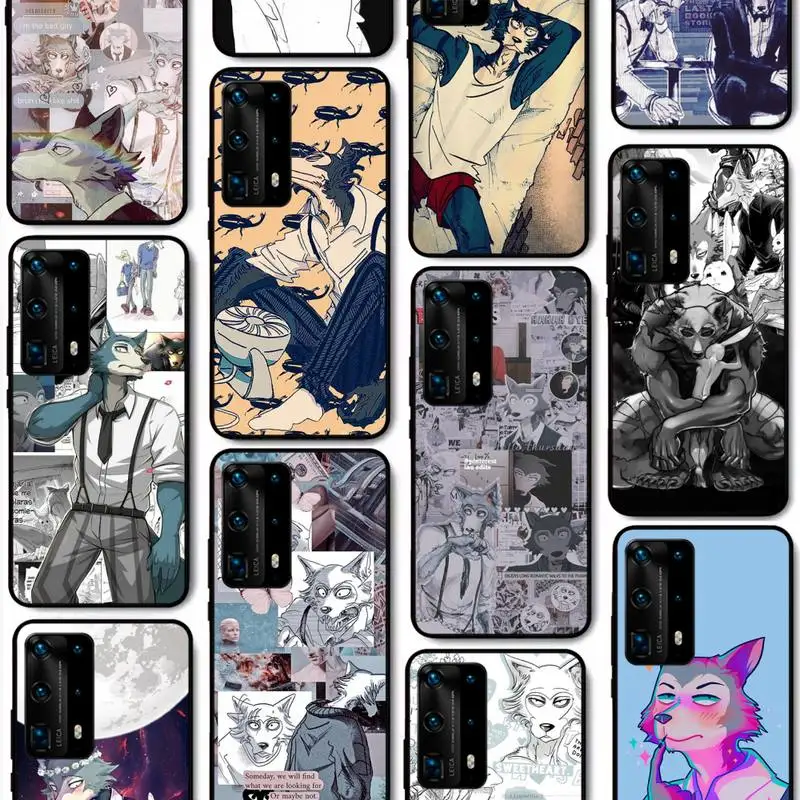 

Anime BEASTARS Phone Case for Huawei P50 P40 E P30 P20 Pro P10 Lite P Smart Y6 Nova3E Honor10 Cover