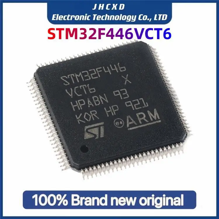

All new STM32F446VCT6 package LQFP100 chip in stock 100% original and authentic