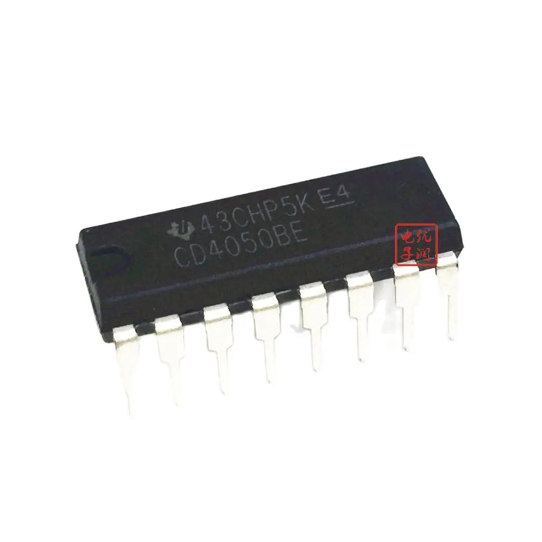 

10PCS/ CD4050BE HEF4050BP [New Imported Original] DIP-16 Six-Phase Buffer/Converter