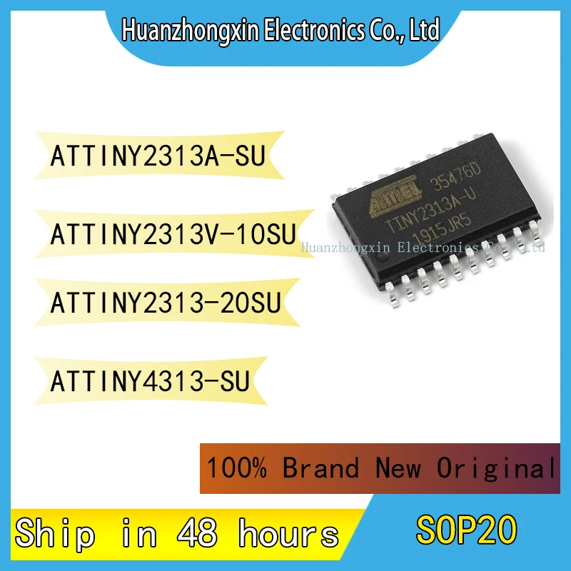 

ATTINY2313A-SU ATTINY2313V-10SU ATTINY2313-20SU ATTINY4313-SU MCU Chip SOP20 Integrated Circuit 100% Brand New Original