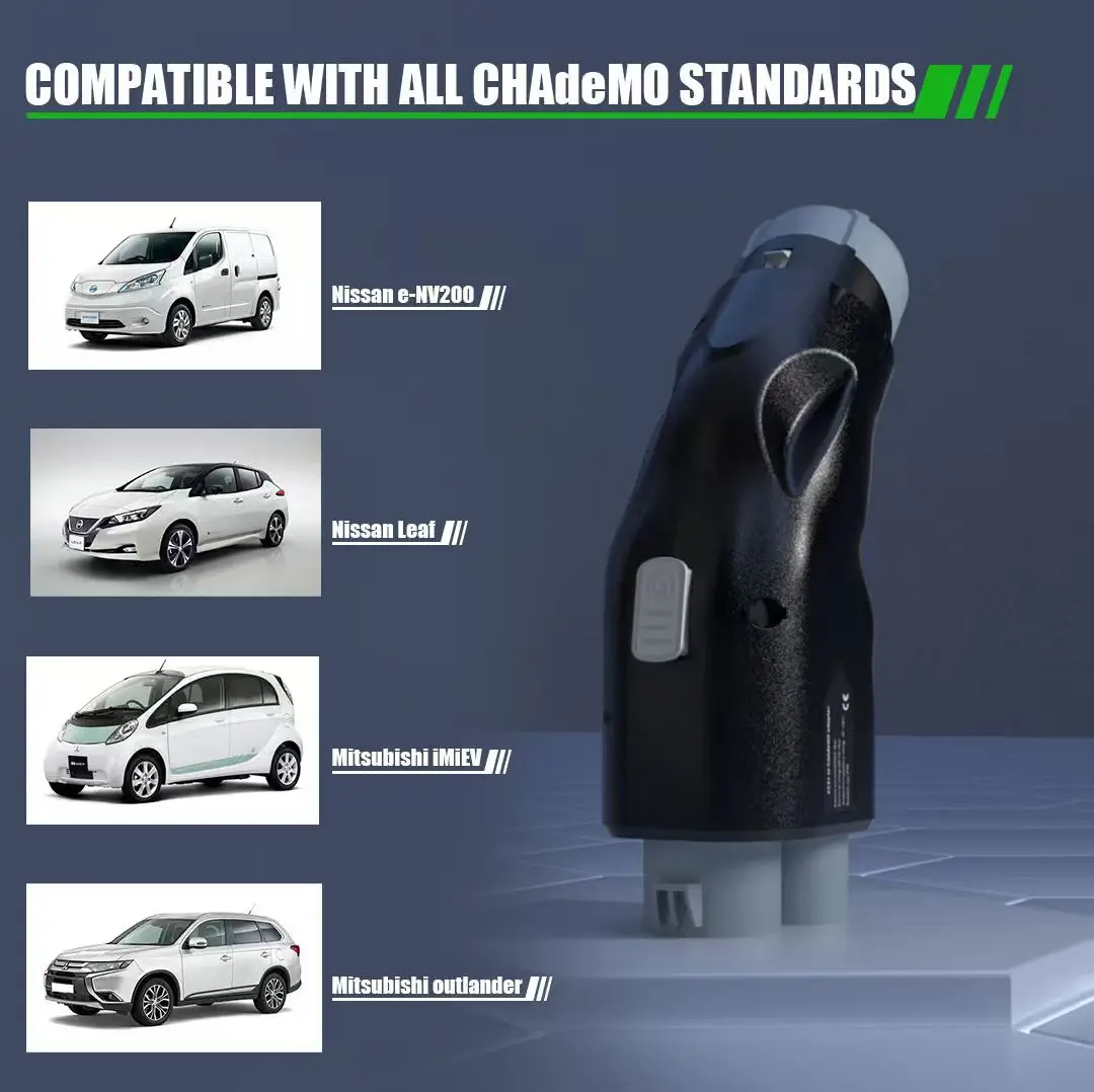 Фото Адаптер преобразователя зарядки CCS2 в CHAdeMO EV, 250 А, адаптер для быстрой зарядки постоянного тока CCS Combo2 в адаптер для зарядки электромобиля CHAdeMO №1