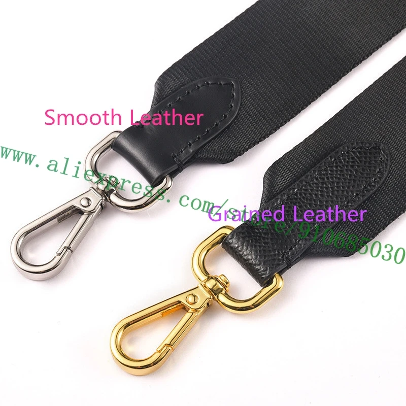 Adjustable Solid Black Fabric Bag Strap For Designer Lady Handbag Women Bumbag Pochette Shoulder Carry Belt Purse Multi purpose