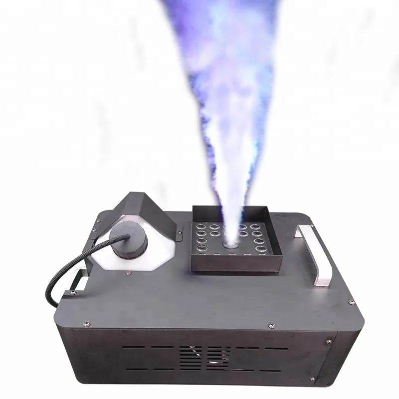 

Stage Effect DMX 1500W Led Vertical Smoke Machine With LCD Display Can Be Upside Down