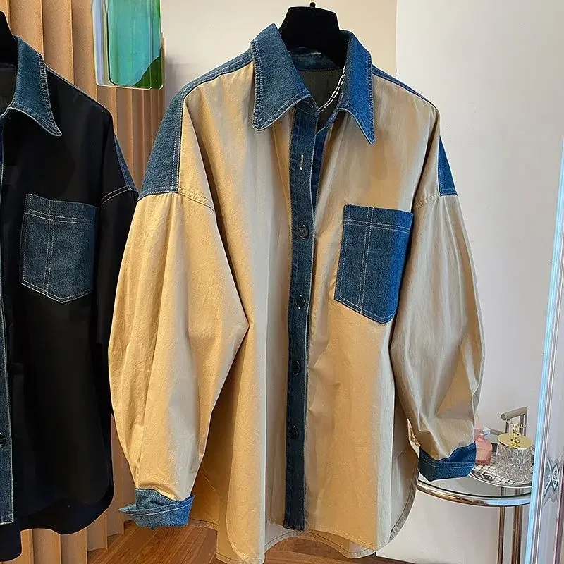 2024 ранняя осень новый нишевый дизайн чувственный лоскутный американский