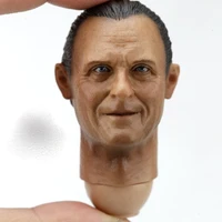 16 scale anthony hopkins head sculpt silence lambs male soldier head carving for 12in action figure doll toy