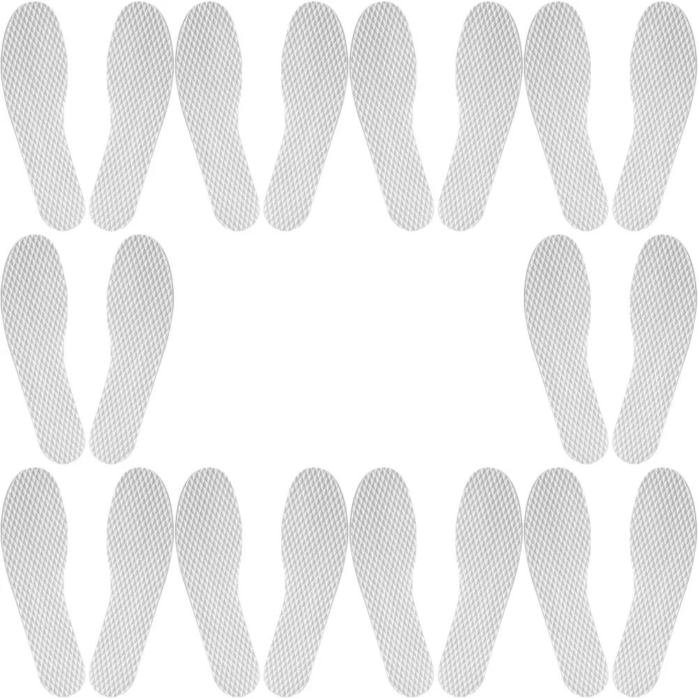 

10 пар планшетов, портативные вкладыши для обуви, впитывающие пот вкладыши для обуви, тонкие прокладки для обуви