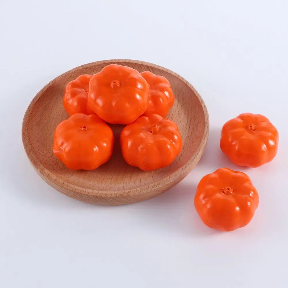 

Foam Decoration Home Mini DIY Craft Wedding Fake Vegetable Simulation Vegetable Halloween Decoration Artificial Pumpkin