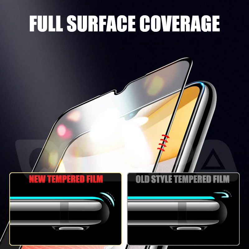 9d tempered glass for samsung galaxy s21 s20 fe s22 plus s10e s10 note 10 lite a03 core a13 a33 a53 a73 screen protector film free global shipping