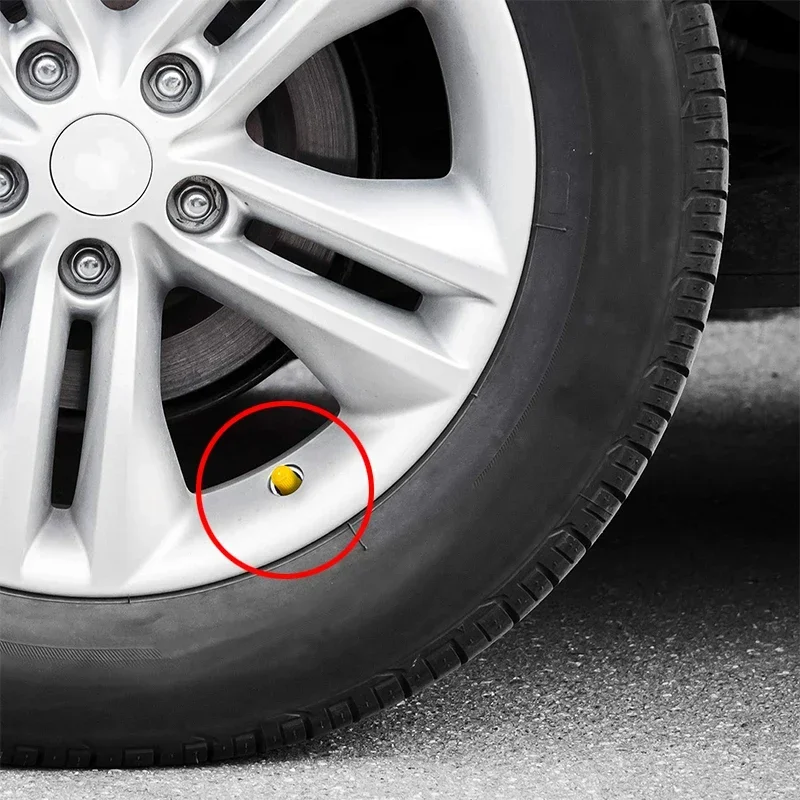 10/50 шт. колпачки для шин с резиновым кольцом
